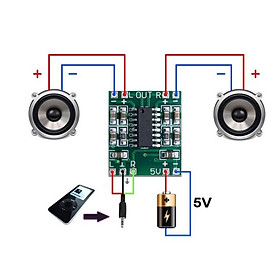 Mạch khuyếch đại âm thanh PAM8403 6W 5Volt Hifi 2.0