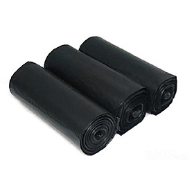 Mua 3 cuộn (1kg) túi đựng rác sinh học tự phân hủy cỡ nhỏ  trung  đại loại màu và đen