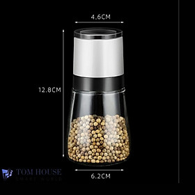 Mua Lọ xay tiêu có nắp dung tích 180ml loại mới  cối xay tiêu  hủ đựng tiêu vặn tay tiện lợi