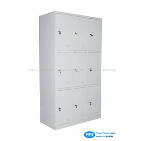 Tủ Locker 9 Cánh VPT 83-3K, Tủ Sắt 9 Cánh Sơn Tĩnh Điện Cao Cấp