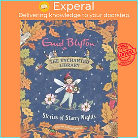 Sách - The Enchanted Library: Stories of Starry Nights by Enid Blyton (UK edition, hardcover)