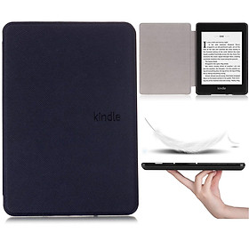 Bao Da Case Cover Cho Máy Đọc Sách Kindle 2019 (All New Kindle 2019 10th) Màu Xanh