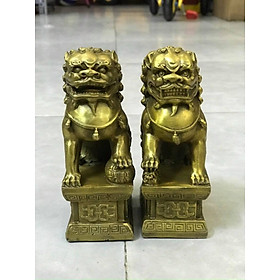 Mua nghê ngai bệ bằng đồng
