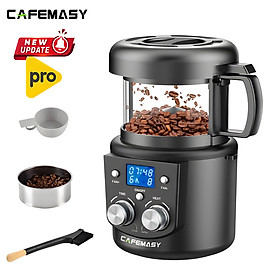 Máy rang hạt cà phê công nghệ gia nhiệt không khí thương hiệu Mỹ cao cấp Cafemasy CCR-305D - Hàng Nhập Khẩu