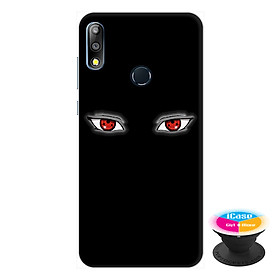 Ốp lưng điện thoại Asus Zenfone Max Pro M2 hình Đôi Mắt tặng kèm giá đỡ điện thoại iCase xinh xắn - Hàng chính hãng