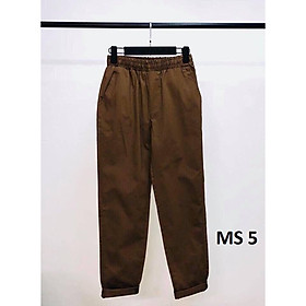 QUẦN KAKI BASIC NAM NỮ - QUẦN CẶP KAKI TRƠN 