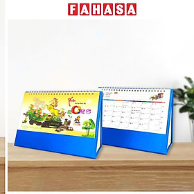 Lịch Bàn Chữ A 2026 - Bính Ngọ Phong Thủy - Văn Khoa