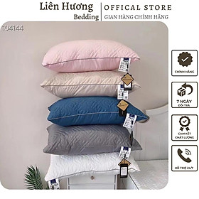 Mua Vỏ Gối hitton trần cao cấp _Loại 1_ chất liệu cotton trần bông thoáng mát  chát mềm thấm hút mồ hôi tốt sẵn hàng