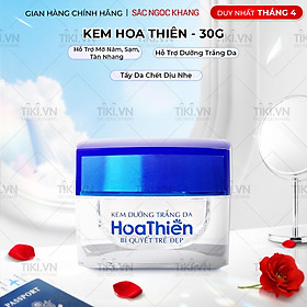 Kem dưỡng trắng da Hoa Thiên - giải pháp từ thiên nhiên cho làn da trắng sáng mịn màng và rạng rỡ 30g