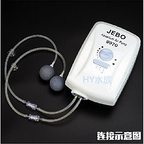 MÁY SỦI KHÍ Oxy 2 Dòng Điện JEBO 9970