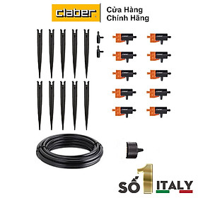Mua Bộ Tưới Cây Nhỏ Giọt DRIPKIT10TC Claber Sản Xuất tại Ý 10 đầu tưới nhỏ giọt điều chỉnh được lưu lượng 0-6l/giờ