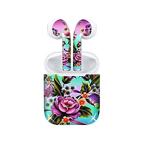 Mua Miếng dán skin chống bẩn cho tai nghe AirPods in hình Họa tiết - HTx136 (bản không dây 1 và 2)