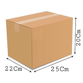25x22x20 - Combo 10 thùng giấy carton gói hàng