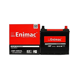 Bình Ắc Quy ENIMAC CMF 55D23L/R (12V-60AH) - Cọc L