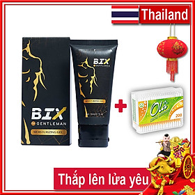 Combo Gel Bôi Tăng Cường Sinh Lý Phái Nam Bix 15ml (Dùng được 15 lần) - Chính hãng Thái Lan + Tăm Bông Ola Ba Lan