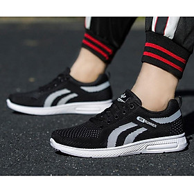 Giày thể thao nam chạy bộ tập gym Giá rẻ đế đúc thoáng khí M26