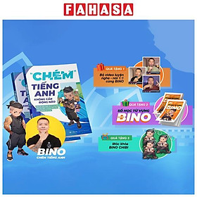 “Chém" Tiếng Anh Không Cần Động Não - Tặng Kèm Bộ Video Luyện Nghe-Nói + Sổ Học Từ Vựng + Móc Khóa Bino Chibi