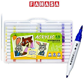 Hộp 48 Màu Marker Acrylic - iiGEN YZ360020