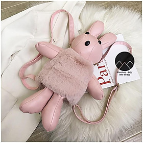 Balo nữ, balo nữ đi học, balo thỏ bông cute đi chơi Hàn Quốc, balo nu, balo nữ ulzzang nhỏ gọn cao cấp