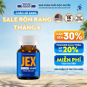 Viên Uống Giảm Đau Xương Khớp JEX Ecogreen Tái Tạo Sụn Khớp