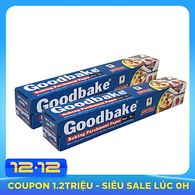 Bộ 2 Giấy Không Thấm Dầu / Giấy Nướng Bánh Goodbake GB30 (30cm x 5m)