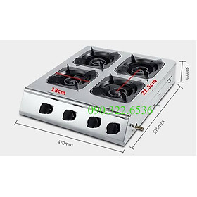 Mua Bếp gas 4 họng - 4 cửa (hàng loại 1)