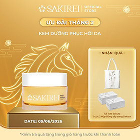 Kem dưỡng ẩm, làm sáng mịn và phục hồi da Sakirei NMN Revitalize Cream 50g
