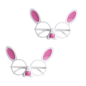 Novelty Party Sunglasses Funny Eye Glasses Costumes Photo Props Square Brim