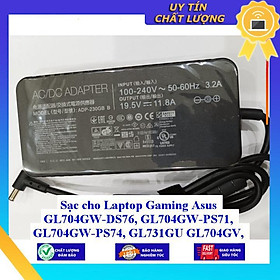 Sạc cho Laptop Gaming Asus GL704GW-DS76 GL704GW-PS71 GL704GW-PS74 GL731GU GL704GV GL704GV-DS74 - 230W - Hàng Nhập Khẩu New Seal