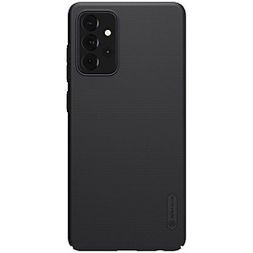 Ốp lưng dành cho Samsung Galaxy A72 Nillkin Frosted Shield dạng sần - Hàng Chính Hãng