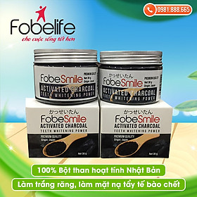 {Combo } 2 Hũ Bột trắng răng Nhật Bản- Fobe Smile- Hũ 30 gram