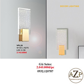 Mua AZP - ĐÈN ỐP VÁCH / ĐÈN TRANG TRÍ / ĐÈN TREO TƯỜNG PHÒNG KHÁCH  PHÒNG NGỦ  NHÀ HÀNG  KHÁCH SẠN AZP-VPL25 phong cách đương đại  hàng nhập khẩu AZP