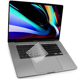 Miếng phủ bàn phím cho MacBook Pro 13 inch (2020) hiệu JCPAL FitSkin PP siêu mỏng 0.2 mm - Hàng nhập khẩu