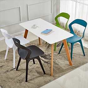 Mua Ghế nhựa đúc PP độc lạ trang trí quán cafe đẹp - Ghế ăn gia đình  Ghế coffee đẹp decor ban công  nhà hàng