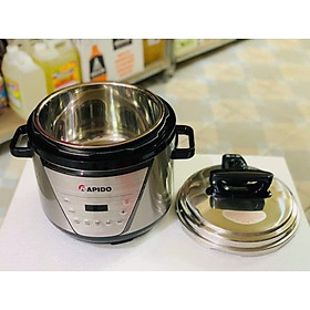 Mua  Hàng chính hãng  Nồi áp suất Rapido 5 lít RPC900-D