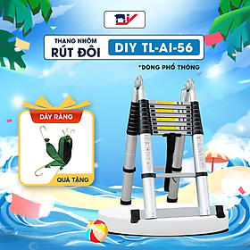 Mua Thang nhôm rút đôi DIY TL-AI-56 Hàng chính hãng - Tiêu chuẩn EN131