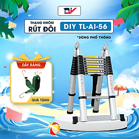 Thang nhôm rút đôi DIY TL-AI-56 Hàng chính hãng - Tiêu chuẩn EN131