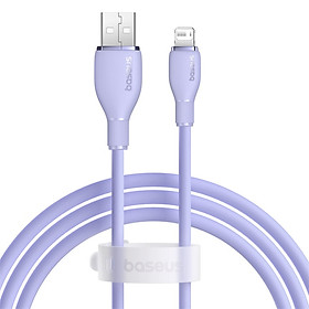 Cáp Sạc Nhanh Baseus Pudding Series Fast Charging Cable USB to iP 2.4A (Hàng chính hãng)