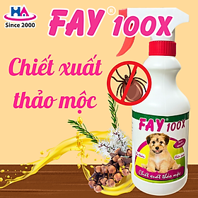 Xịt Ve Rận Fay 100X 350ml