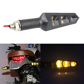 Motorcycle Turn Signal Indicators 6 LED Turn Signal Light Blinker Light
