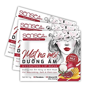 Mặt Nạ Môi Sense Plus Dưỡng Ẩm 5g