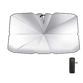 Windshield Sun Shade Umbrella, Bendable Shaft Windshield Sunshade Cover Fit for Car
