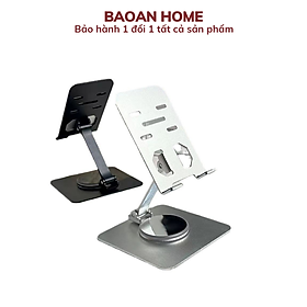 Mua Giá đỡ điện thoại  máy tính bảng L01 đế xoay 360 độ chất liệu kim loại - hàng chính hãng
