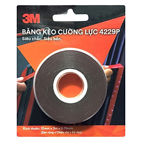 Băng Keo Cường Lực 3M 4229P (0.76mm)