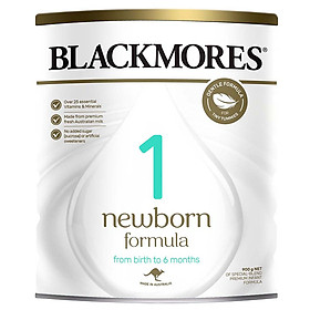 Sữa Blackmores Newborn Formula 900g Úc số 1 (trẻ từ 0 - 6 tháng tuổi )
