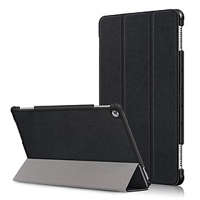 Hình ảnh Bao Da Cover Cho Máy Tính Bảng Huawei MediaPad M5 Lite 10.1 (2018) Hỗ Trợ Smart Cover