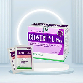 Men tiêu hóa Biosubtyl, hộp 25 gói, hỗ trợ cân bằng hệ vi sinh đường ruột