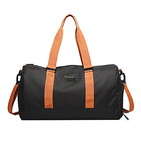 Túi xách thể thao với 2 ngăn đựng đồ tách biệt bằng chất liệu vải cao cấp chống thấm nước-Màu đen
