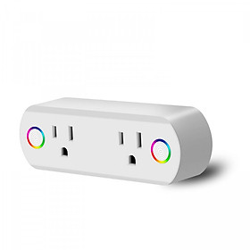 Ổ Cắm Thông Minh Kép Kết Nối WiFi Cho Alexa/Google
