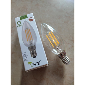 Bóng Đèn Led Nến 4W -  E14.  ĐènTrang Trí